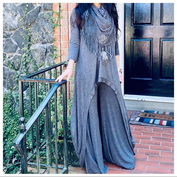✨LAST✨Best high low Charcoal grey tunic dress - Picture 9 of 11